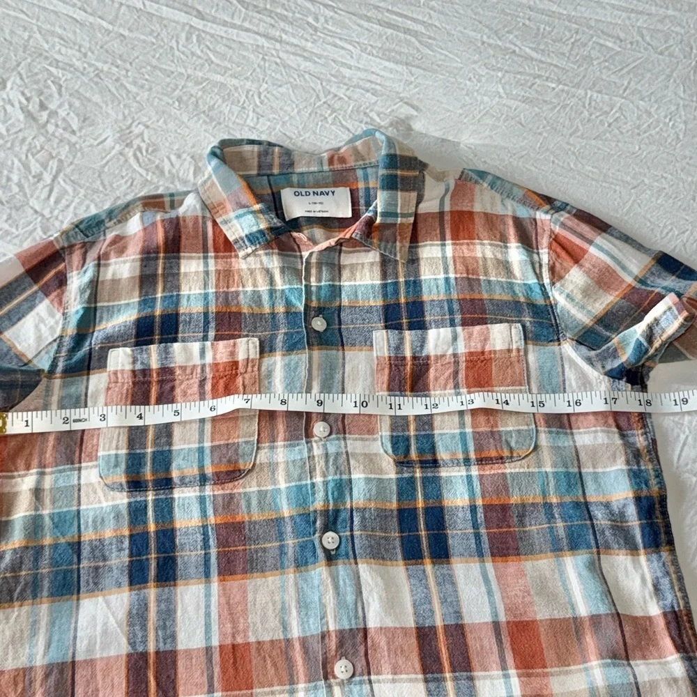 Old Navy Kid Plaid Shirt -‎ Multicolor